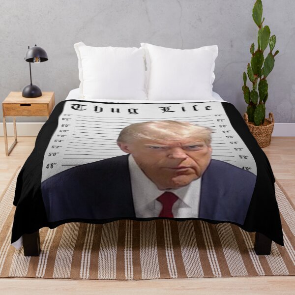 Item preview, Donald Trump Thug Life Mugshot designed and sold by PolitiSized.