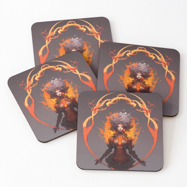 Item preview, "Mysterious Flame: Queen of Darkness" designed and sold by Art-Vortex-fr.