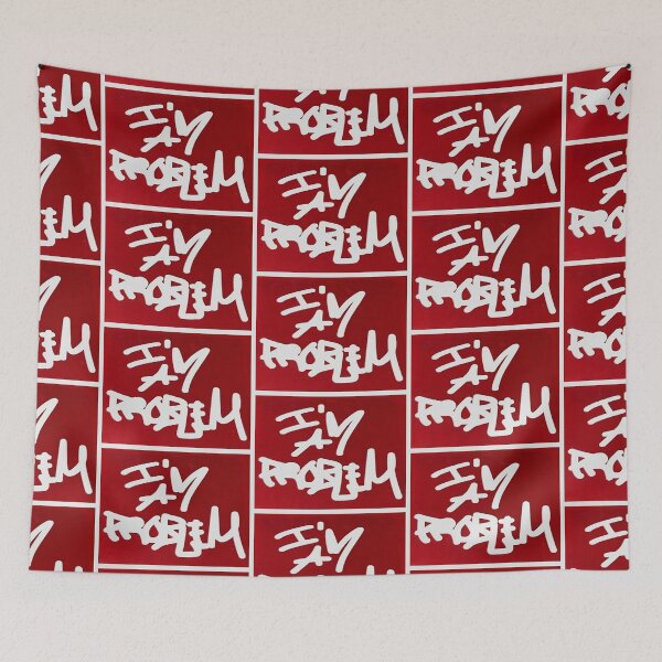 Item preview, Red and white designed and sold by IMAPROBLEM BRAND CLOTHING BY INFLUENCE GETEM.