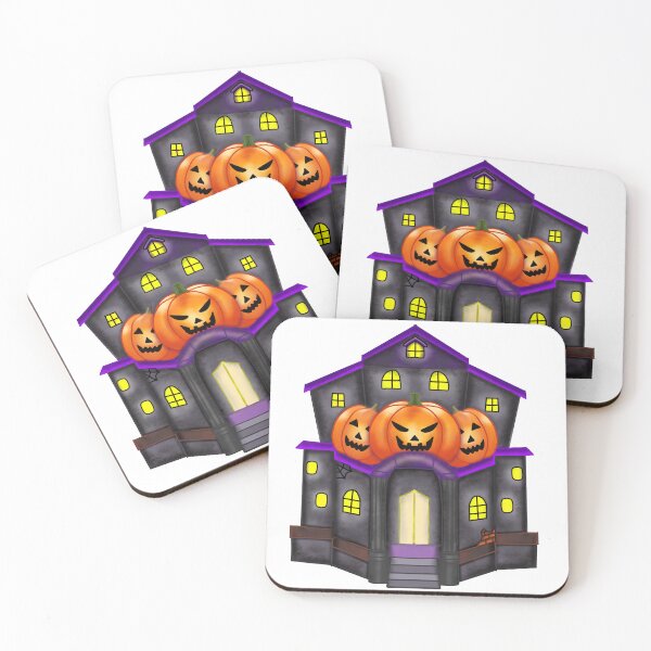 Item preview, Halloween Haunted house sticker  designed and sold by Florencute.