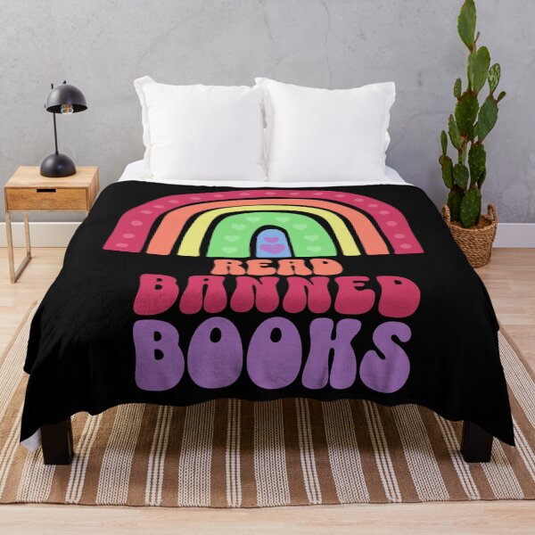 Item preview, Read Banned Books LGBTQ Pride Boho Rainbow designed and sold by PUFFYP.