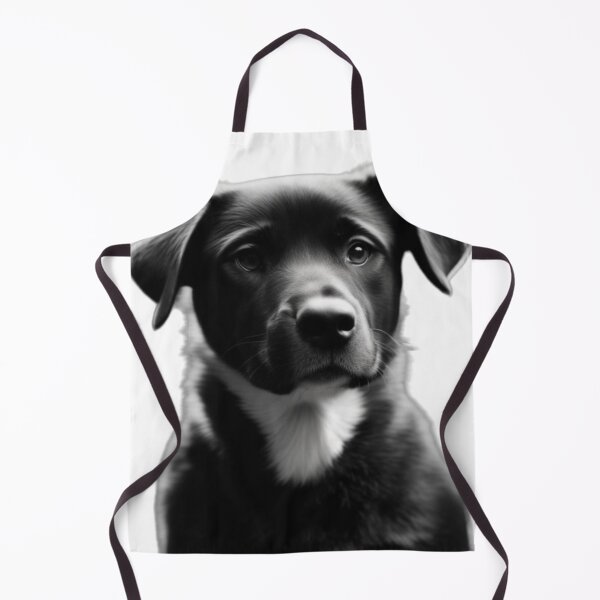 Item preview, Beautiful print of a mixed breed black dog. designed and sold by Animalissima.