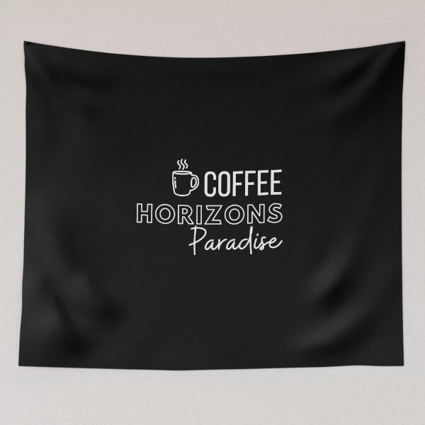 Item preview, Coffee, Horizons, Paradise - campers art designed and sold by NatureArtDecor.