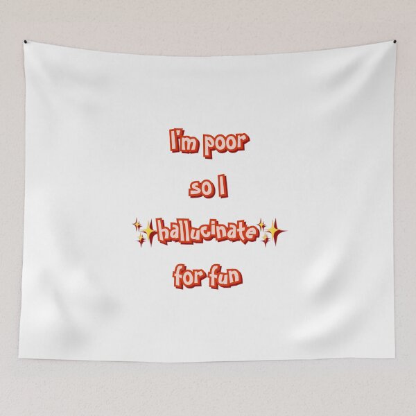 Item preview, I Hallucinate For Fun designed and sold by paradise-faith.