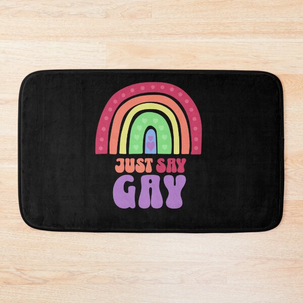 Item preview, Just Say Gay Boho Queer Rainbow Pride designed and sold by PUFFYP.
