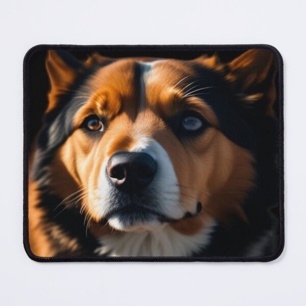 Item preview, See this tricolor dog that has 3 colors in its coat, yellow, black and white. designed and sold by Animalissima.