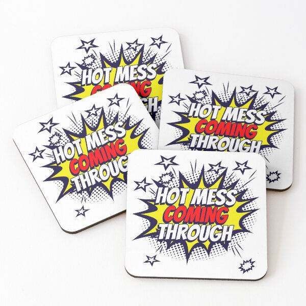 Item preview, Hot Mess Coming Through Design designed and sold by RektRepublic.