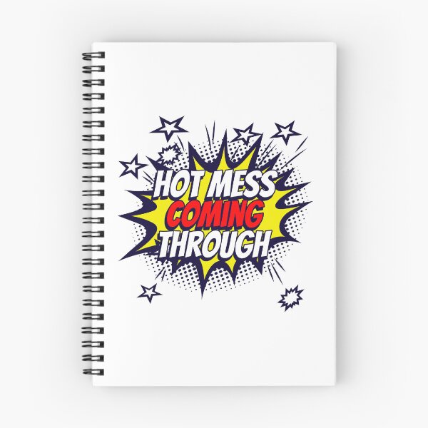 Item preview, Hot Mess Coming Through Design designed and sold by RektRepublic.