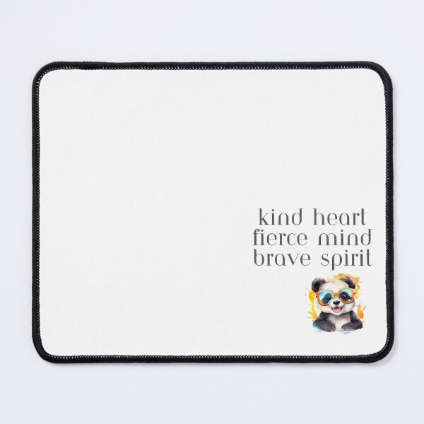 Item preview, Kind heart Fierce mind Brave spirit - Mug and other designed and sold by PandaPlanner.