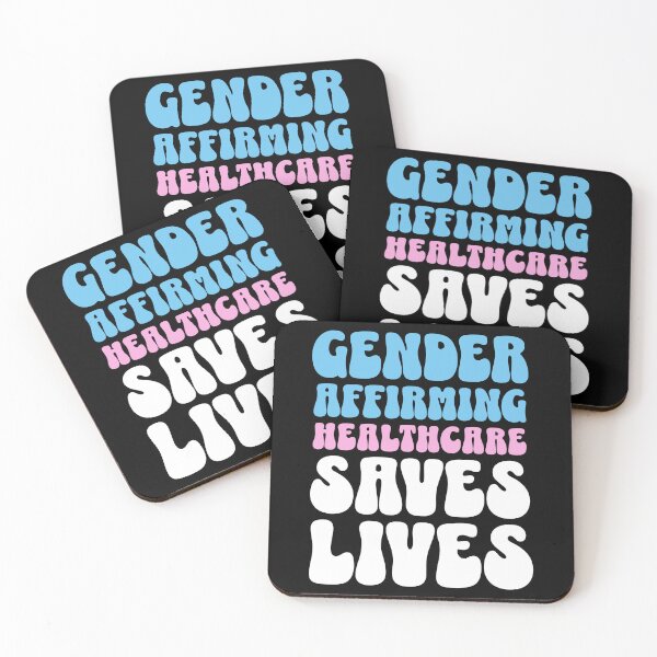 Item preview, Gender Affirming Healthcare Saves Lives Transgender Rights designed and sold by PUFFYP.