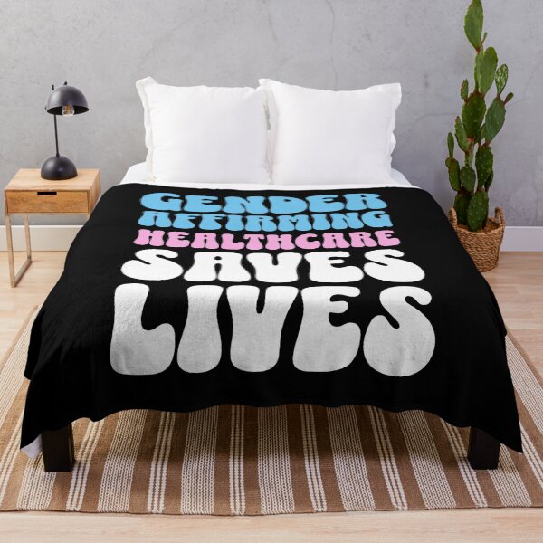 Item preview, Gender Affirming Healthcare Saves Lives Transgender Rights designed and sold by PUFFYP.