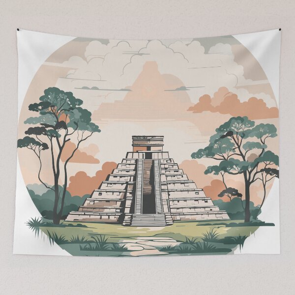 Item preview, Chichen Itza Pyramid 2 designed and sold by LaloParker.