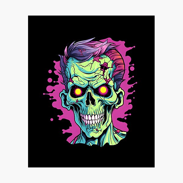 Item preview, Halloween scary zombie  designed and sold by Wickystickers.