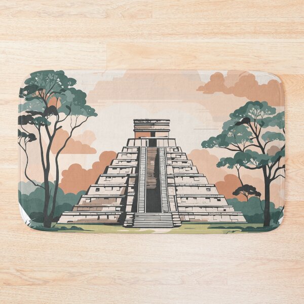 Item preview, Chichen Itza Pyramid 2 designed and sold by LaloParker.