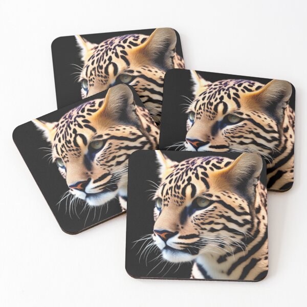 Item preview, Look at this beautiful Amazonian feline, it is called an ocelot and is present throughout the Amazonian territory. designed and sold by Animalissima.
