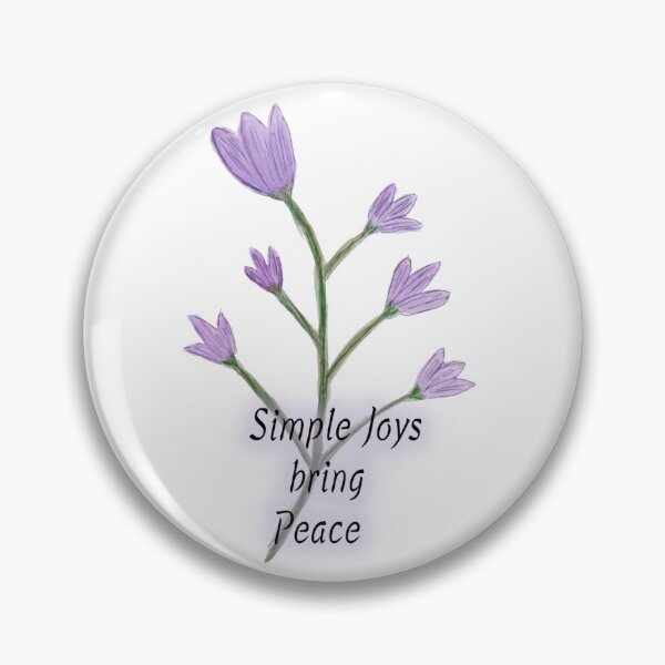 Item preview, Simple Joys Bring Peace designed and sold by Theresa Welham.