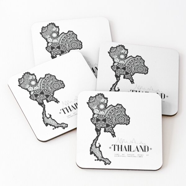 Item preview, Thailand Land of Smiles designed and sold by InkWhirl.