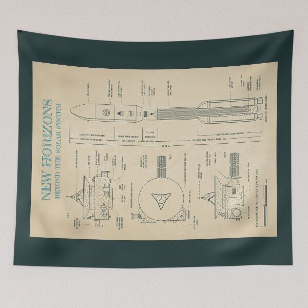 Item preview, New Horizons: Deep Space Exploration Probes (Parchment) designed and sold by BGALAXY.