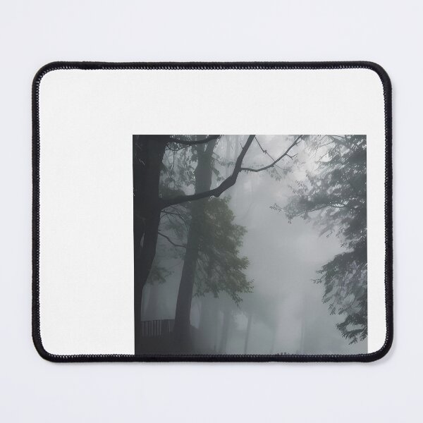 Item preview, a path in the middle of a foggy forest designed and sold by Dark Fantasy Store.