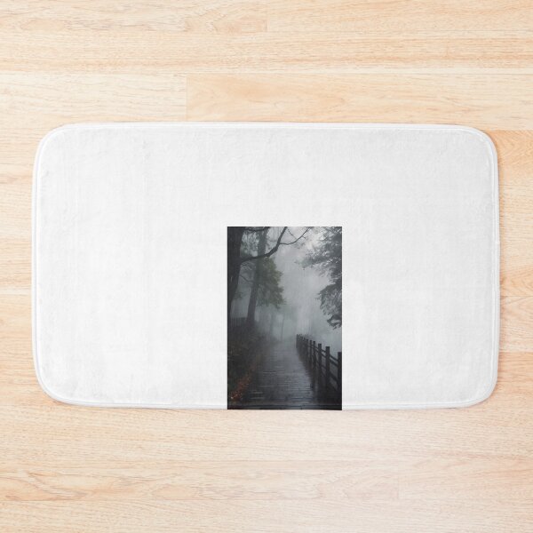 Item preview, a path in the middle of a foggy forest designed and sold by Dark Fantasy Store.