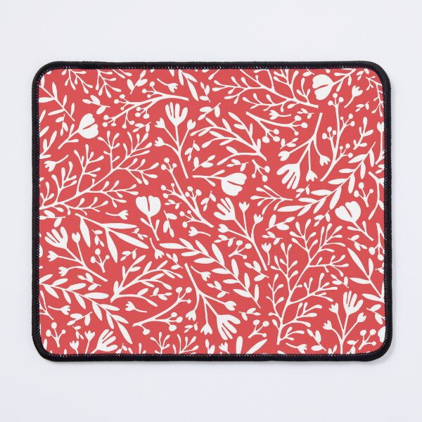 Item preview, Red and White Flowers and Berries designed and sold by JoniandCo.