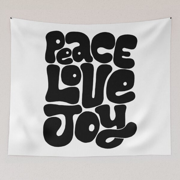 Item preview, Peace, love, joy designed and sold by Matthew Taylor Wilson.