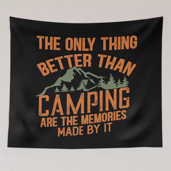 Item preview, Funny camper sayings jokes quotes about camping humor designed and sold by Alexaltay.