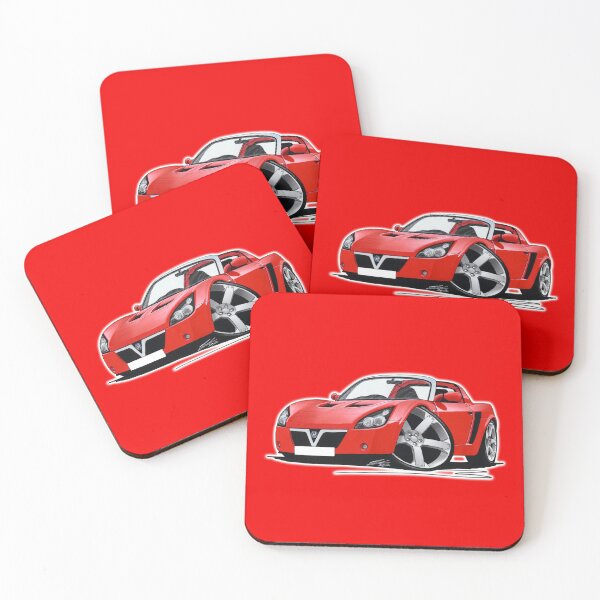 Item preview, Vauxhall VX220 Red designed and sold by Yeomans Cartoons.