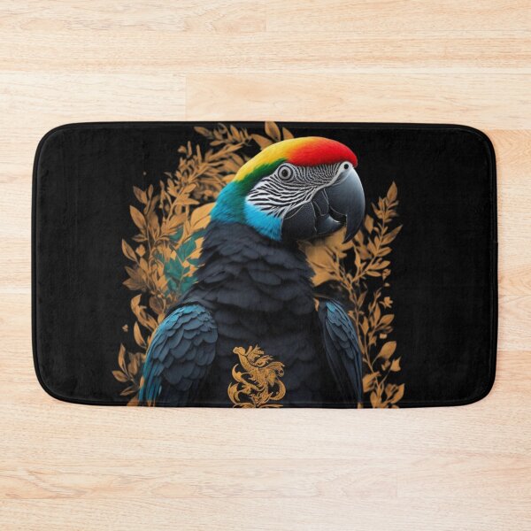 Item preview, Check out this stylish arrara with several runs and a beautiful rainbow pompadour. designed and sold by Animalissima.