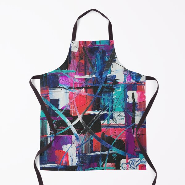 Item preview, JKalani Modern Purple and Blue Abstract Painting designed and sold by jkalani.