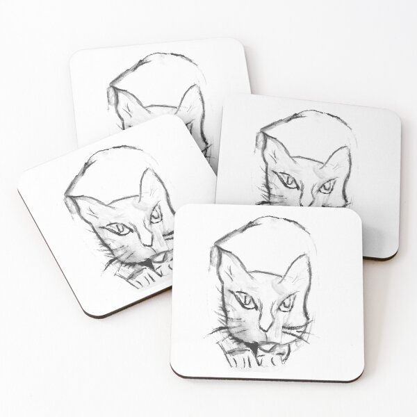 Item preview, Crouching Cat designed and sold by amsole.