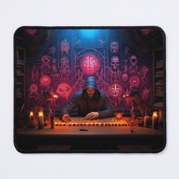 Item preview, Alchemy Mystic Wizard Art: Unveiling Secrets of the Universe designed and sold by Mystikos Art.