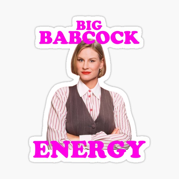 Big Babcock Energy Sticker