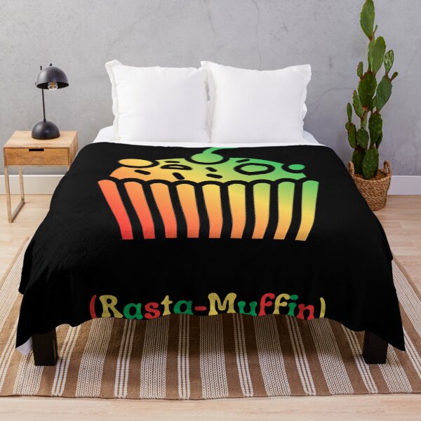 Item preview, Rasta-Muffin. Funny Red Gold Green Ragamuffin Muffin designed and sold by Rebel-Design.