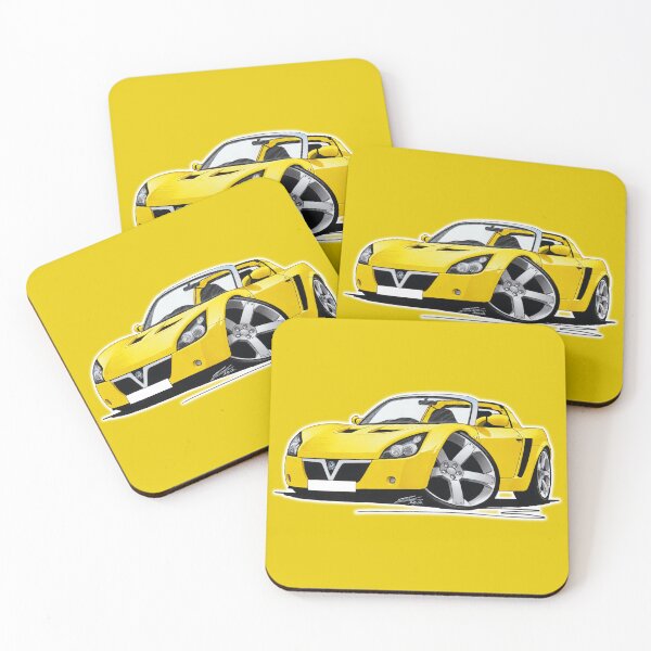 Item preview, Vauxhall VX220 Yellow designed and sold by Yeomans Cartoons.