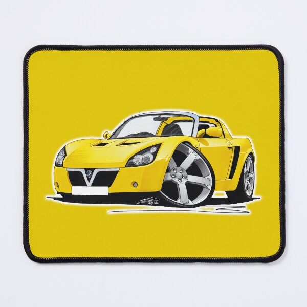 Item preview, Vauxhall VX220 Yellow designed and sold by Yeomans Cartoons.