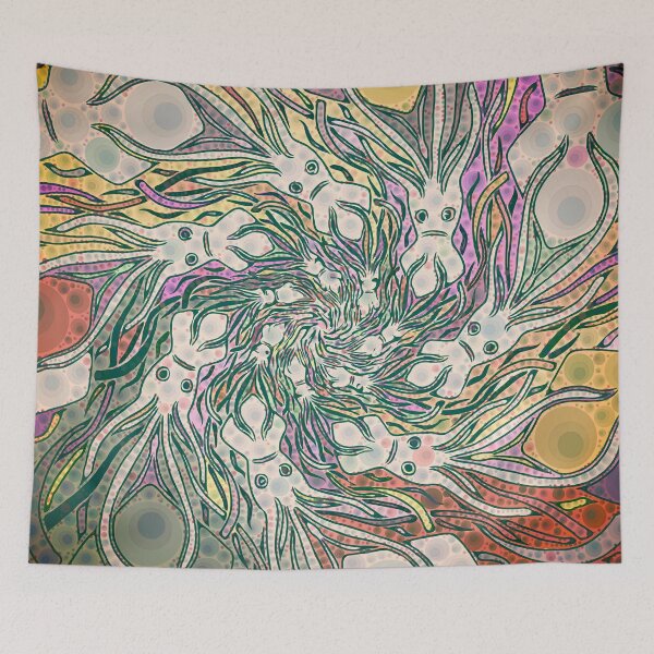 Item preview, Squid Squad Abyss designed and sold by Random Patterns.