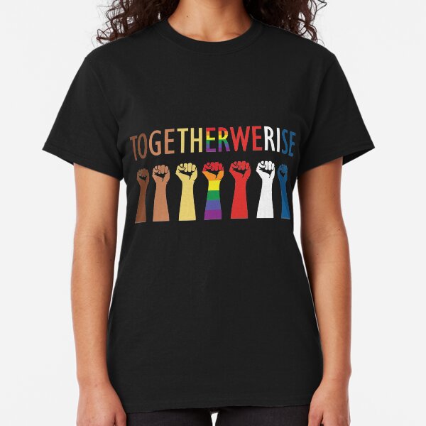 Together We Rise Unity Design Classic T-Shirt