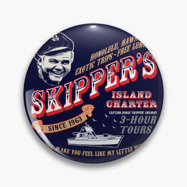 Item preview, Skipper's Island Charter Gilligan's Island designed and sold by Alema Art.