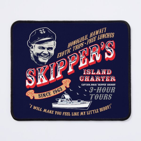 Item preview, Skipper's Island Charter Gilligan's Island designed and sold by Alema Art.