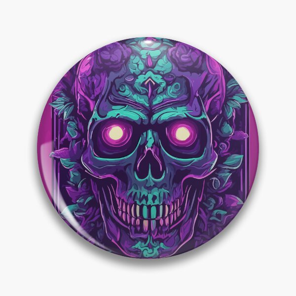 Artikelvorschau, Ethereal Skull Flourish: Eine faszinierende Farbfusion entworfen und verkauft von JakesRWild.
