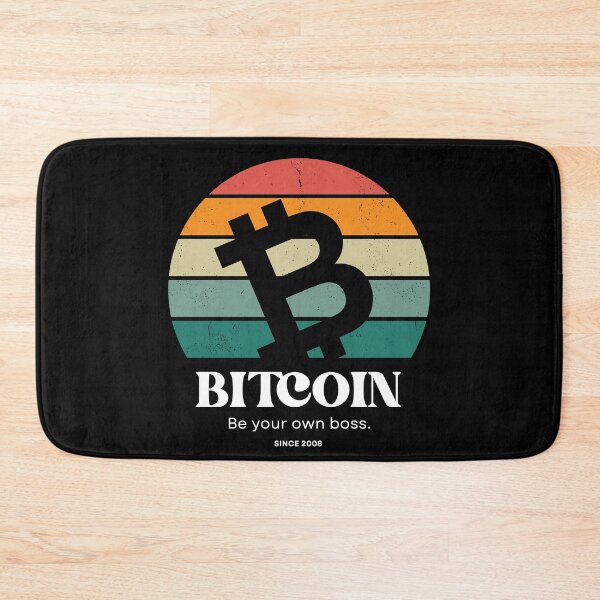 Item preview, Vintage - Be your own boss - Bitcoin Logo designed and sold by GetCryptoSwag.