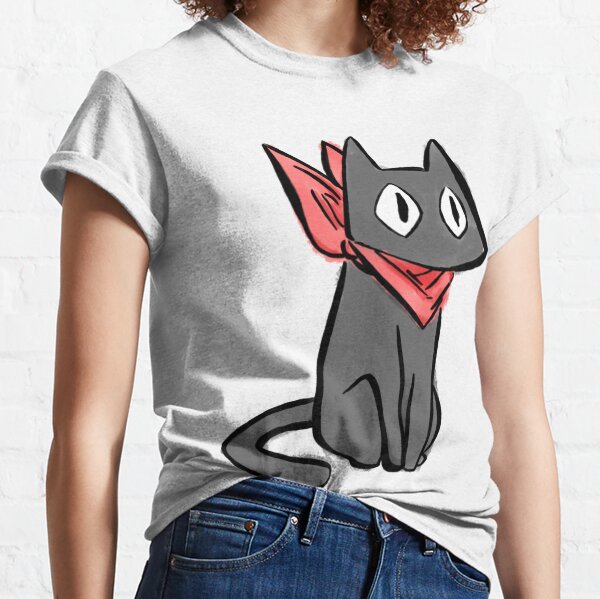 Nichijou Sakamoto Cat Head Shirt For Anime Lovers Art Board Print for Sale  by Clort