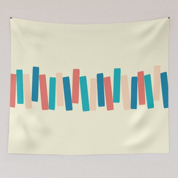 Item preview, Atomic Age Mid Century Modern Funky Rectangles Yellow designed and sold by trdstudio.