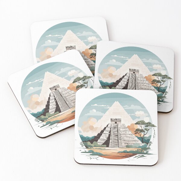 Item preview, Chichen Itza Pyramid 4 designed and sold by LaloParker.