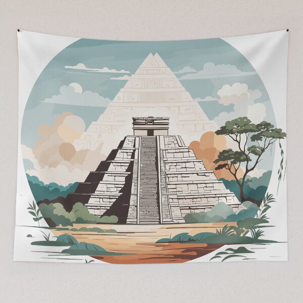 Item preview, Chichen Itza Pyramid 4 designed and sold by LaloParker.