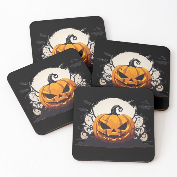 Item preview, Scary Halloween Pumpkin designed and sold by TrendyPalette.