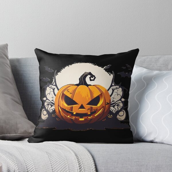 Item preview, Scary Halloween Pumpkin designed and sold by TrendyPalette.