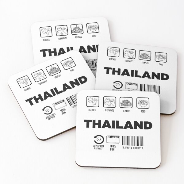 Item preview, Thailand Adventures May Vary designed and sold by InkWhirl.