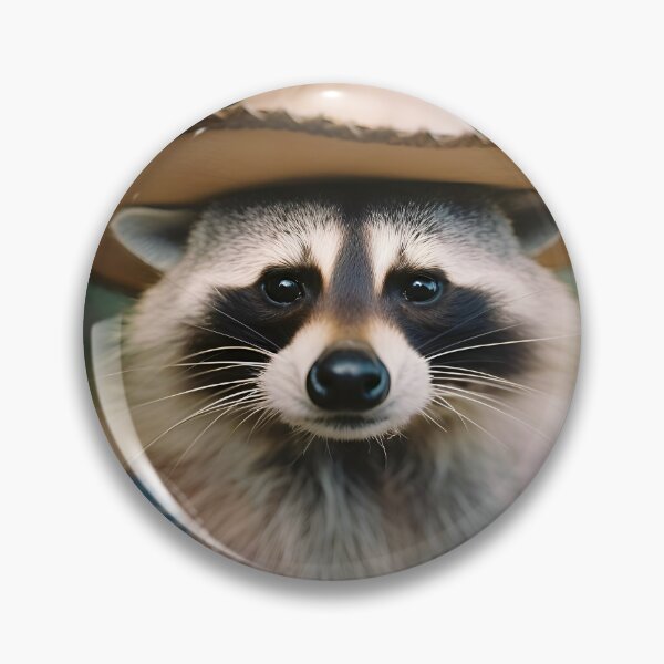 Item preview, Raccoon in a cowboy hat designed and sold by PrintArtWares.